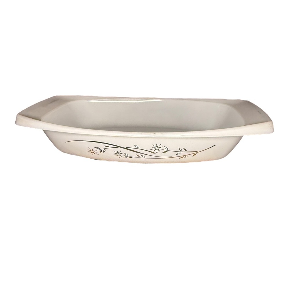 Vintage Pyrex Golden Honeysuckle Casserole Dish - Picture 7 of 13